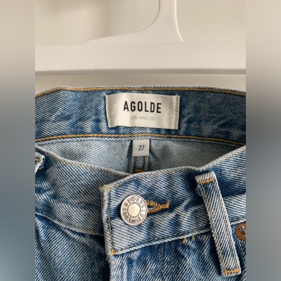 Agolde Parker Vintage Cut Off Short in Swapmeet 27 - Picture 4 of 9